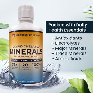 Liquid Chelated Minerals | 32 fl oz