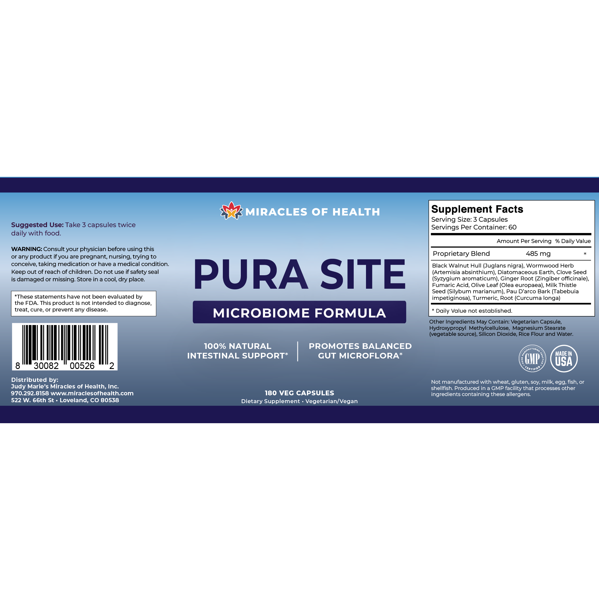 Pura Site | Microbiome Cleanse