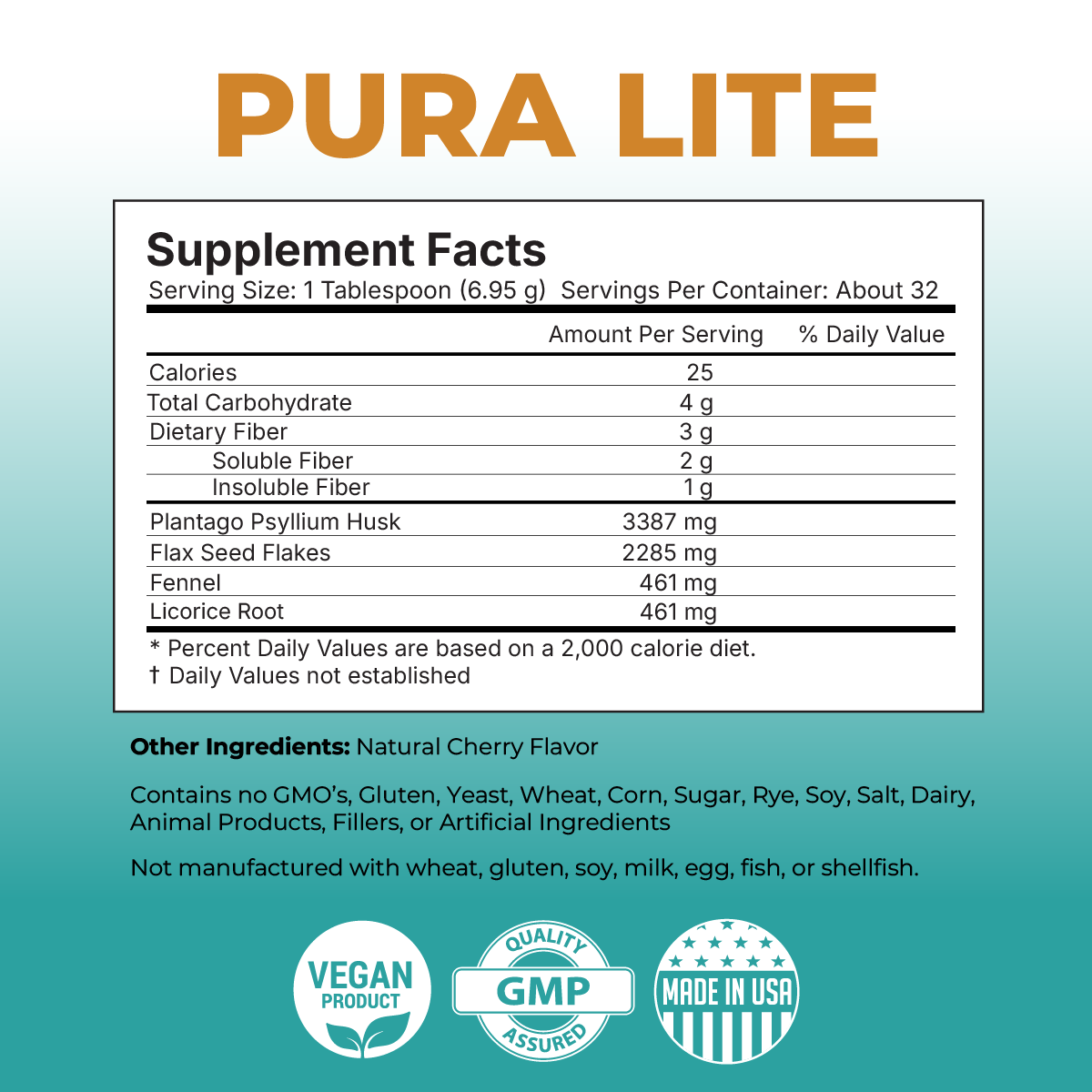 Pura Lite | Daily Toxin Binder & Detox Drink for Healthy Digestion