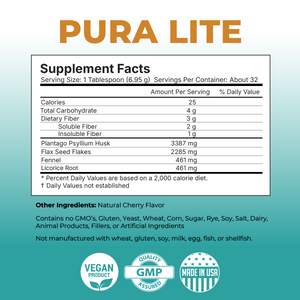 Pura Lite | Daily Toxin Binder & Detox Drink for Healthy Digestion