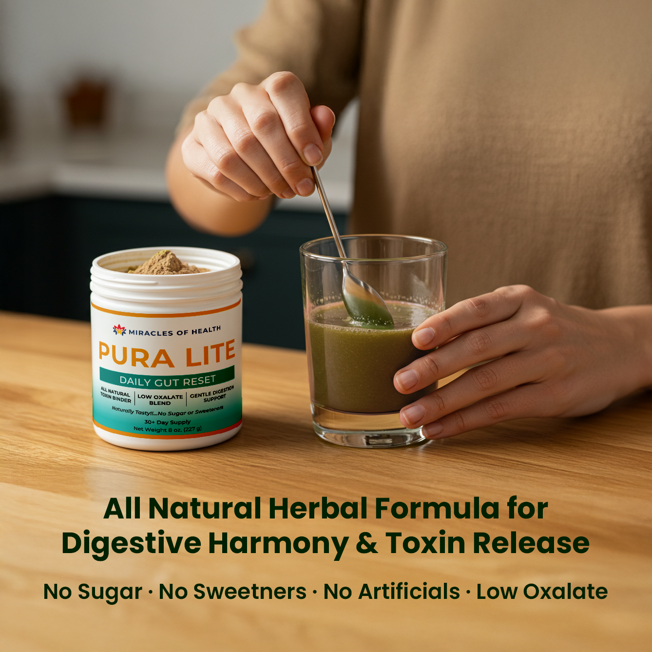 Pura Lite | Daily Toxin Binder & Detox Drink for Healthy Digestion