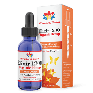 CBD Elixir 1200 | Organic Full Spectrum CBD