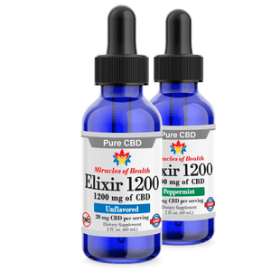 CBD Elixir 1200 | Isolate CBD Infused in MCT Oil