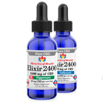 Load image into Gallery viewer, CBD Elixir 2400 | Isolate CBD Infused in MCT Oil
